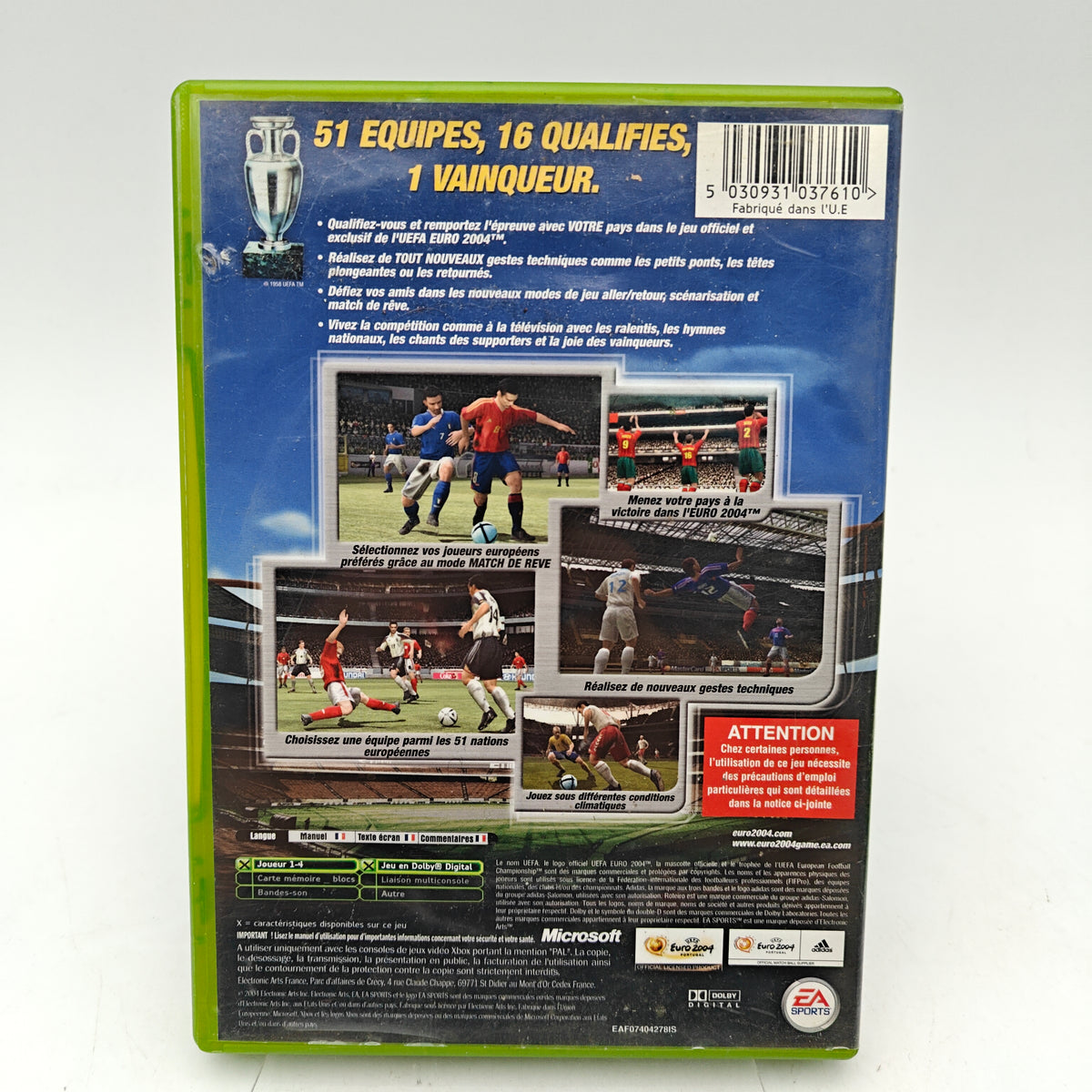 UEFA EURO 2004 - XBOX
