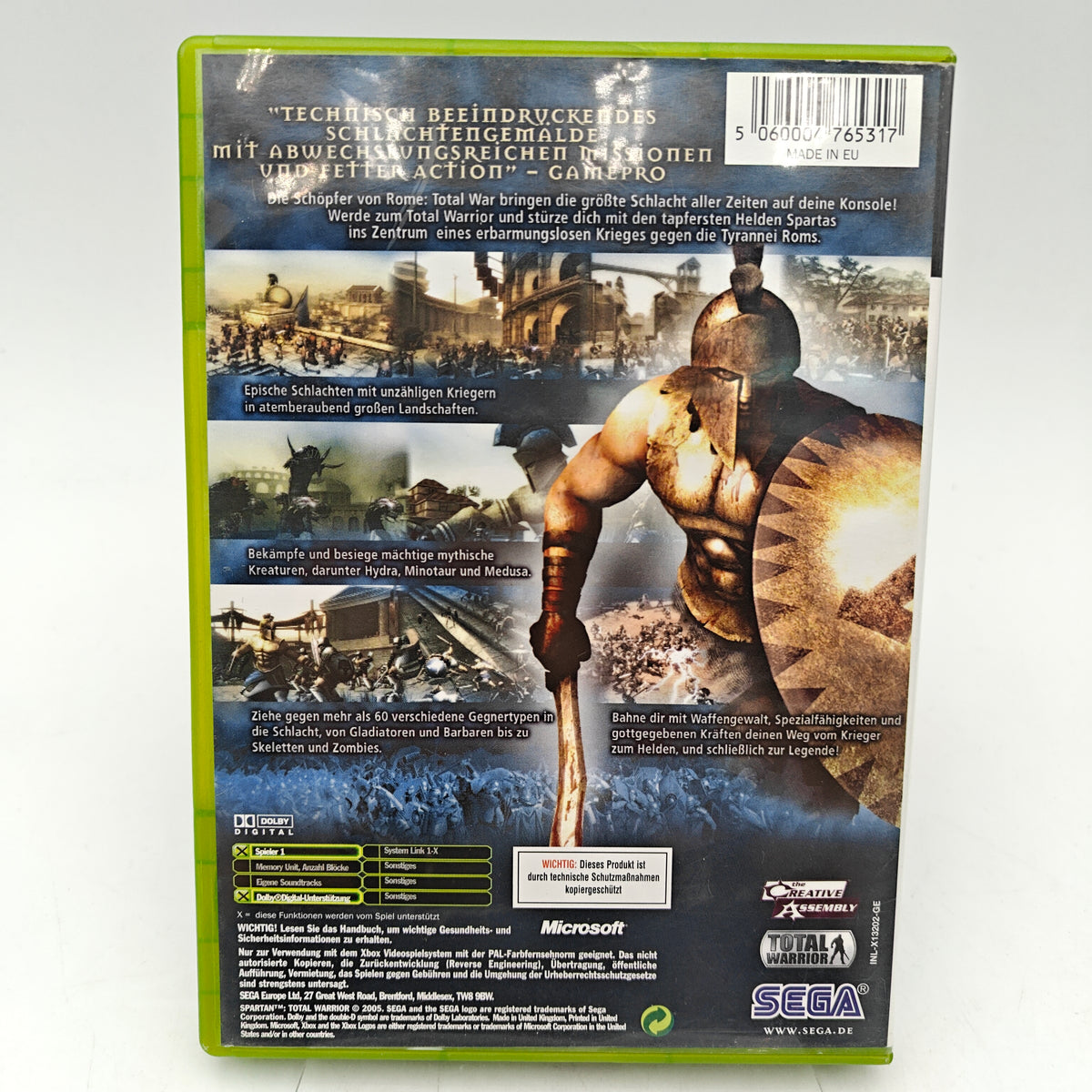 SPARTAN: TOTAL WARRIOR - XBOX