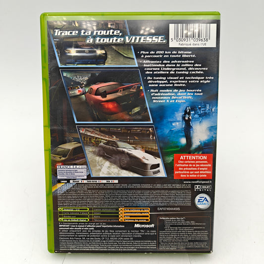 NEED FOR SPEED: UNDERGROUND 2 - XBOX