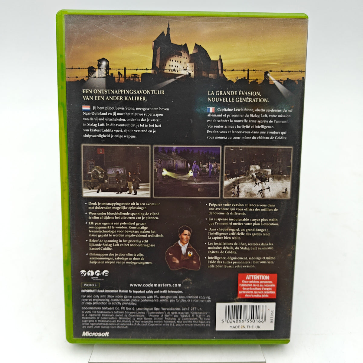 PRISONER OF WAR - XBOX