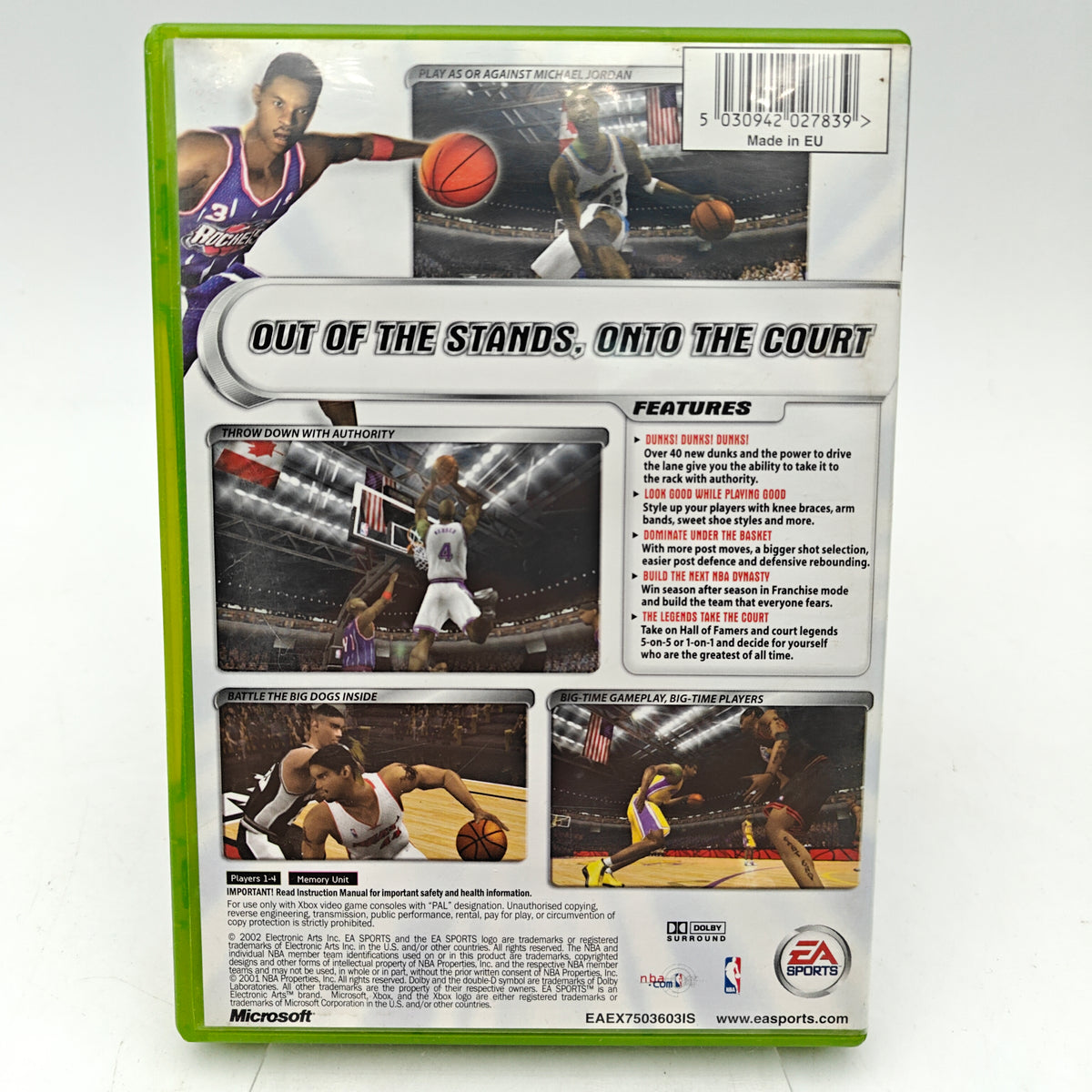 NBA LIVE 2002 - XBOX