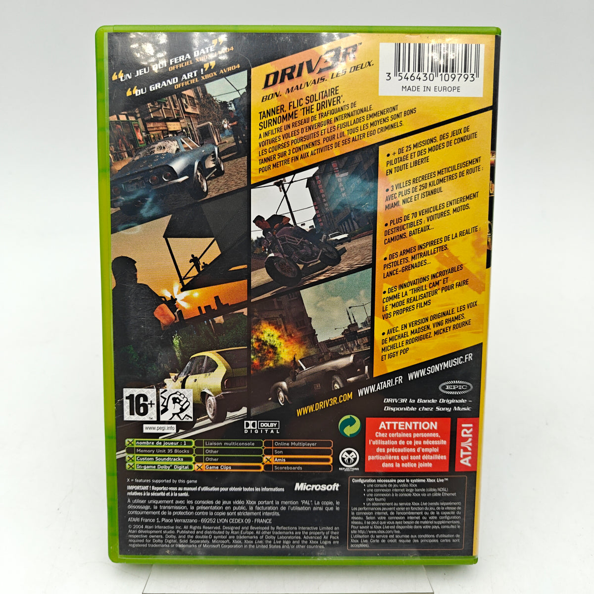 DRIV3R - XBOX
