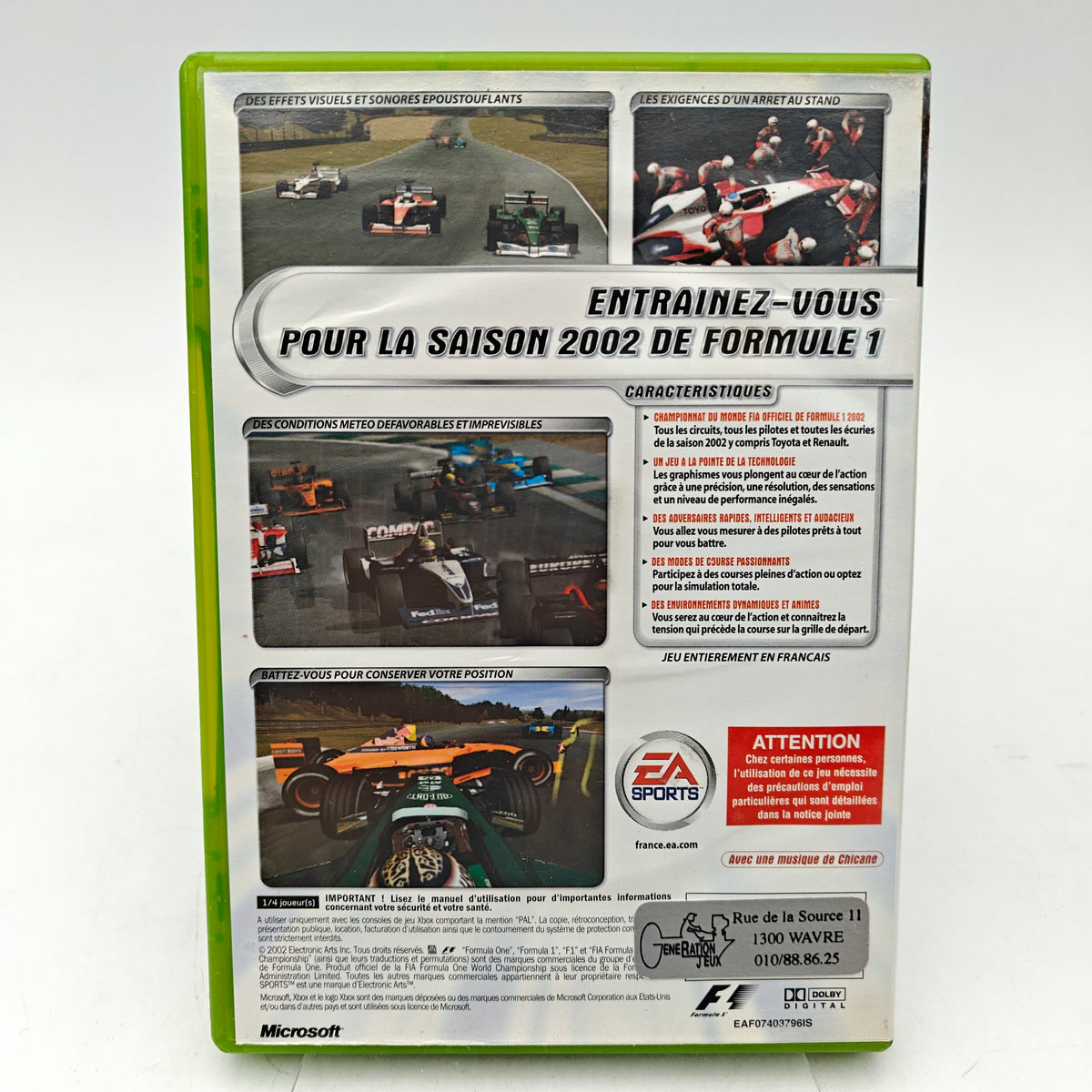 F1 2002 - XBOX