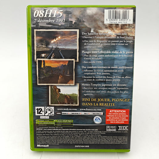 MEDAL OF HONOR : SOLEIL LEVANT - XBOX
