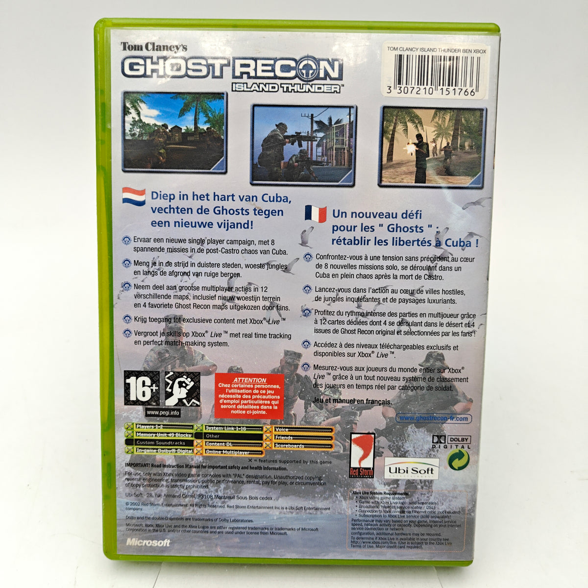 TOM CLANCY'S GHOST RECON ISLAND THUNDER - XBOX
