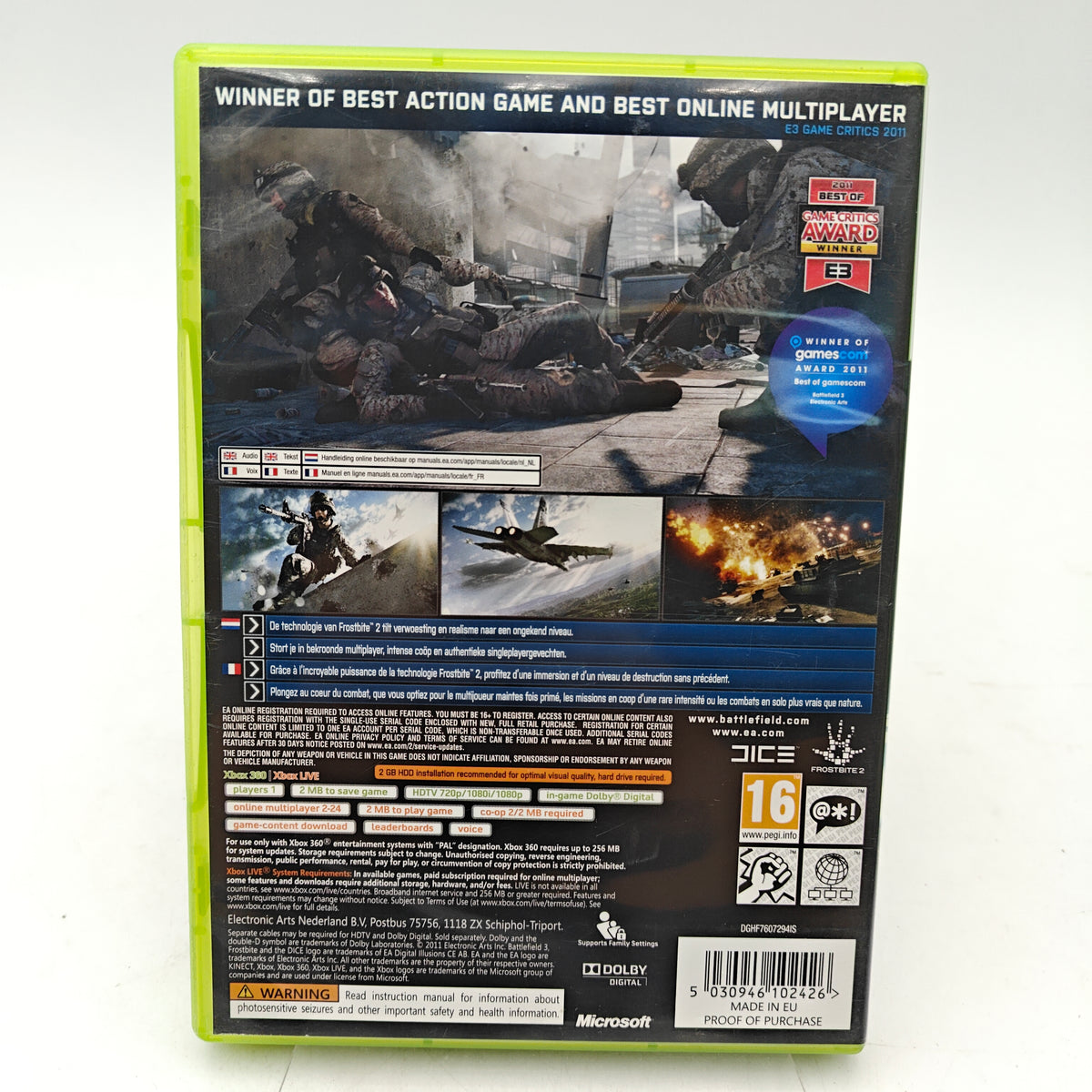 BATTLEFIELD 3 - XBOX 360