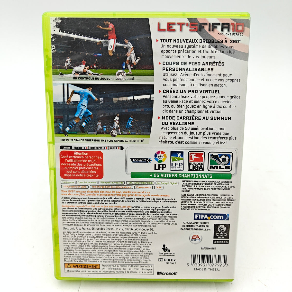 FIFA 10 - XBOX 360