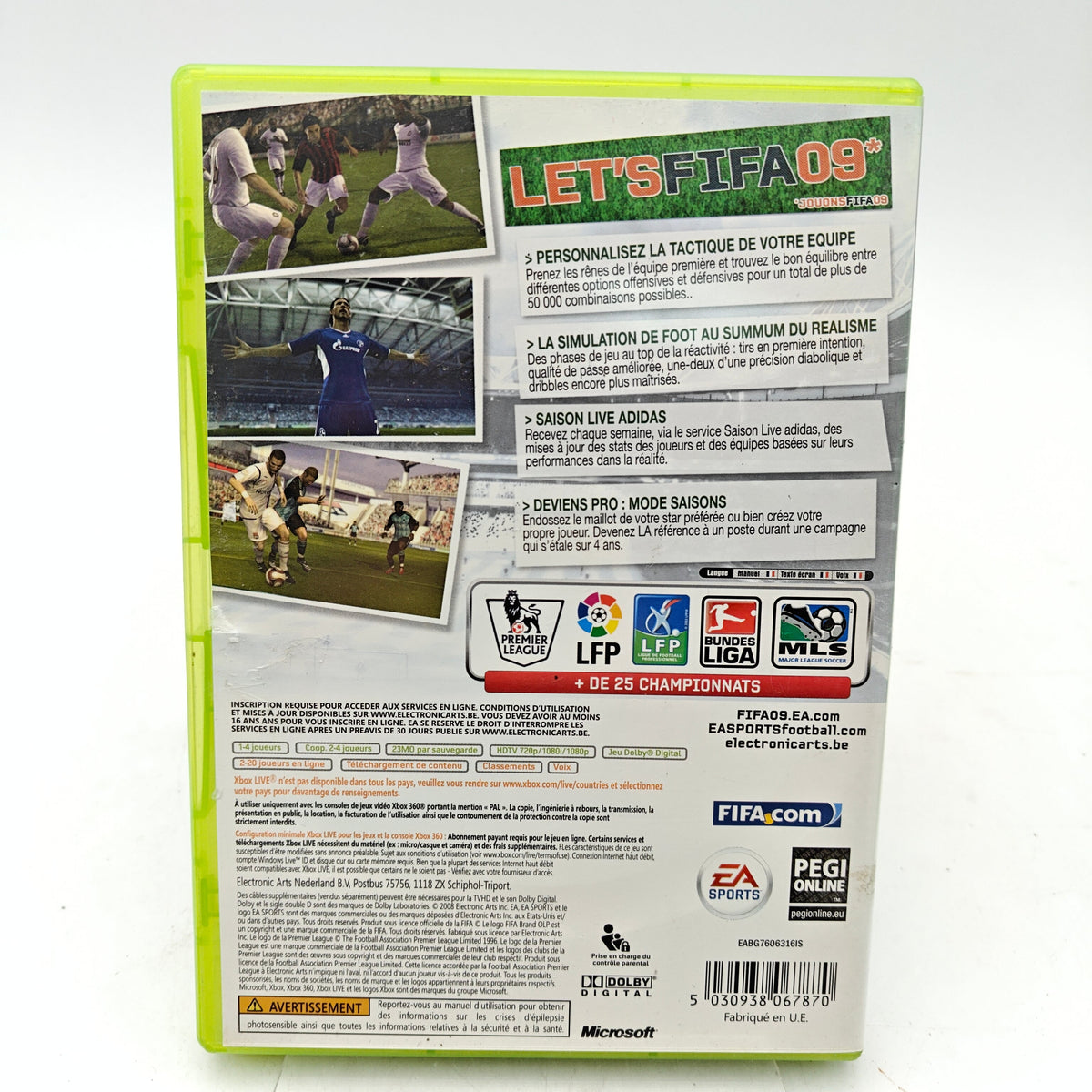 FIFA 09 - XBOX 360