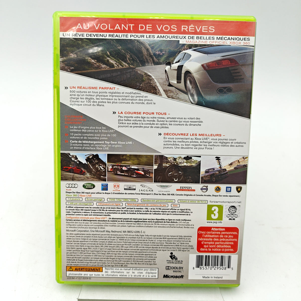 FORZA MOTORSPORT 3 – ULTIMATE COLLECTION - XBOX 360