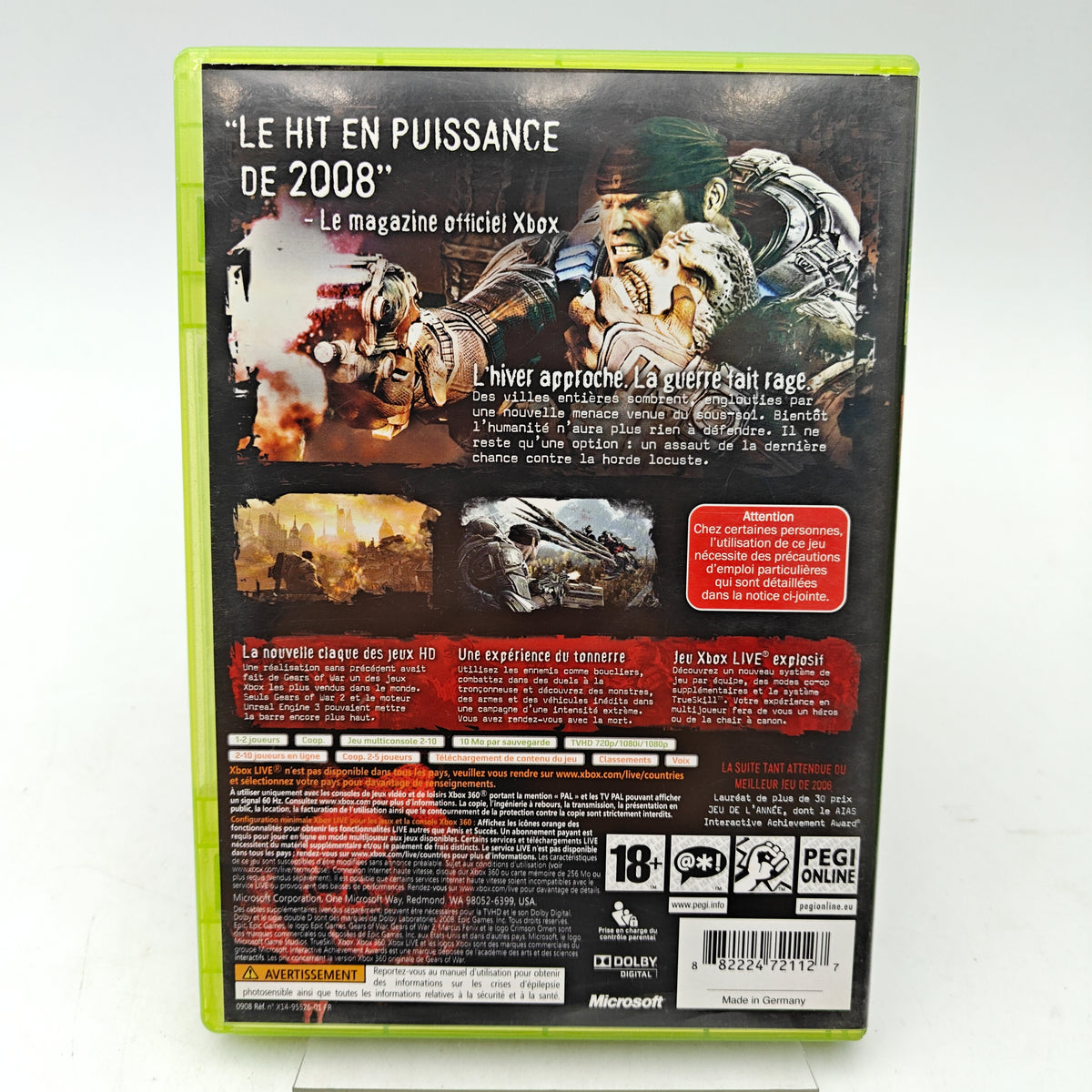 GEARS OF WAR 2 - XBOX 360