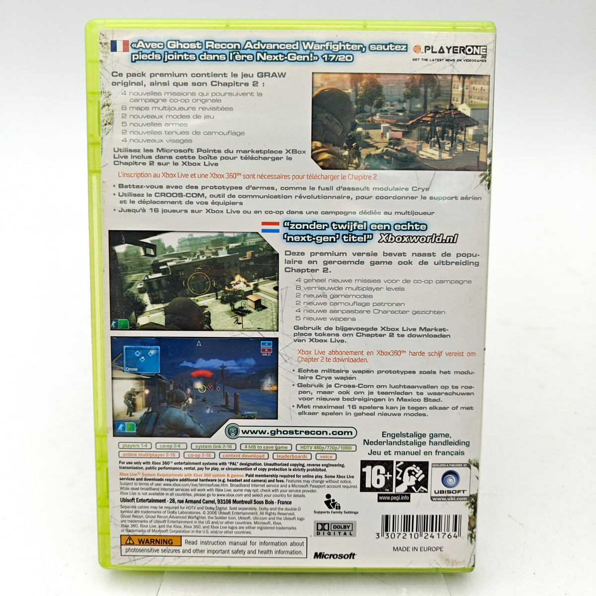 TOM CLANCY'S GHOST RECON: ADVANCED WARFIGHTER - XBOX 360
