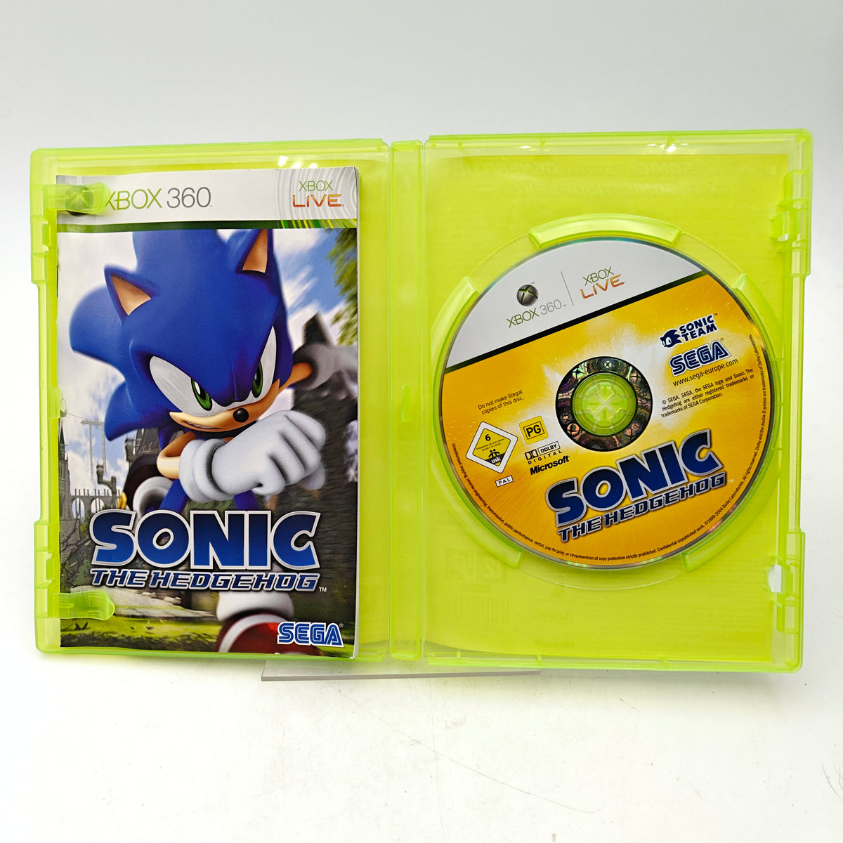SONIC THE HEDGEHOG - XBOX 360