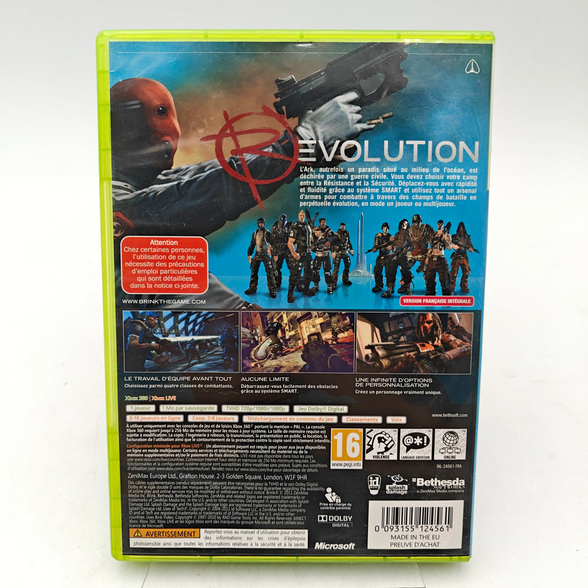 BRINK - XBOX 360