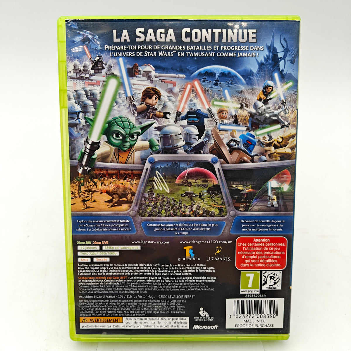 LEGO STAR WARS III: THE CLONE WARS - XBOX 360