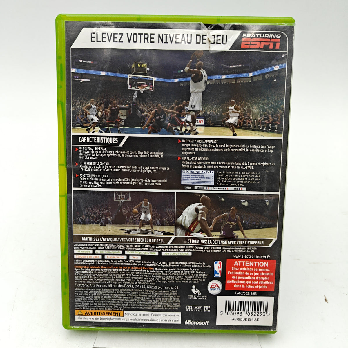 NBA LIVE 07 - XBOX 360