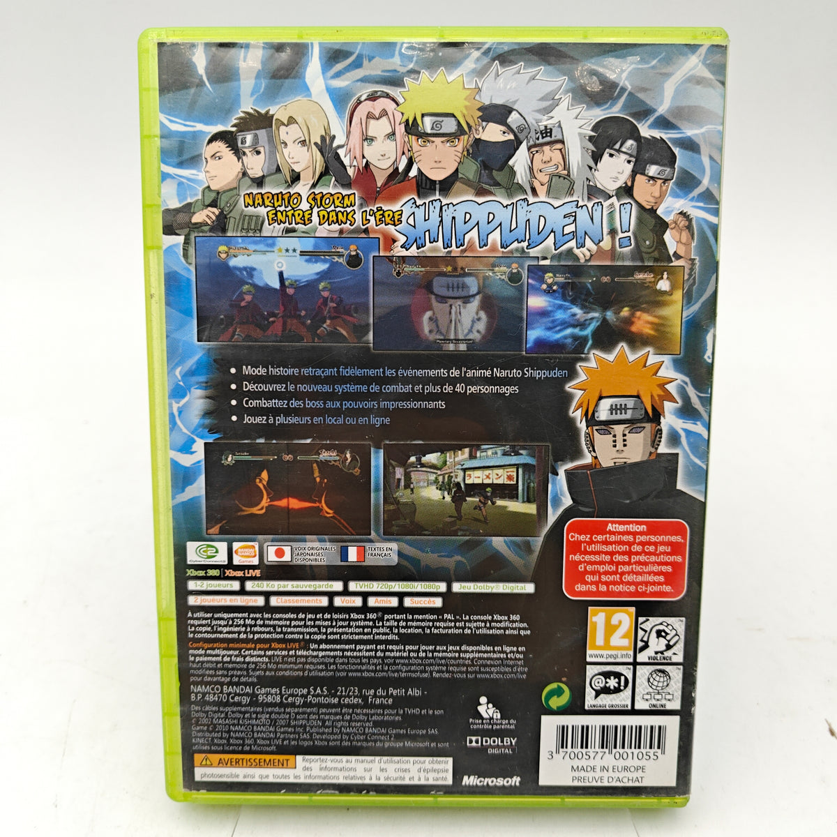 NARUTO SHIPPUDEN: ULTIMATE NINJA STORM 2 - XBOX 360
