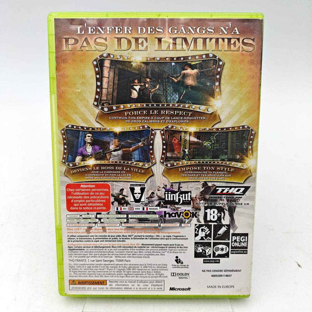 SAINTS ROW 2 - XBOX 360
