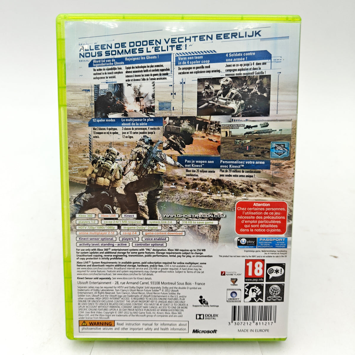 GHOST RECON FUTURE SOLDIER - XBOX 360