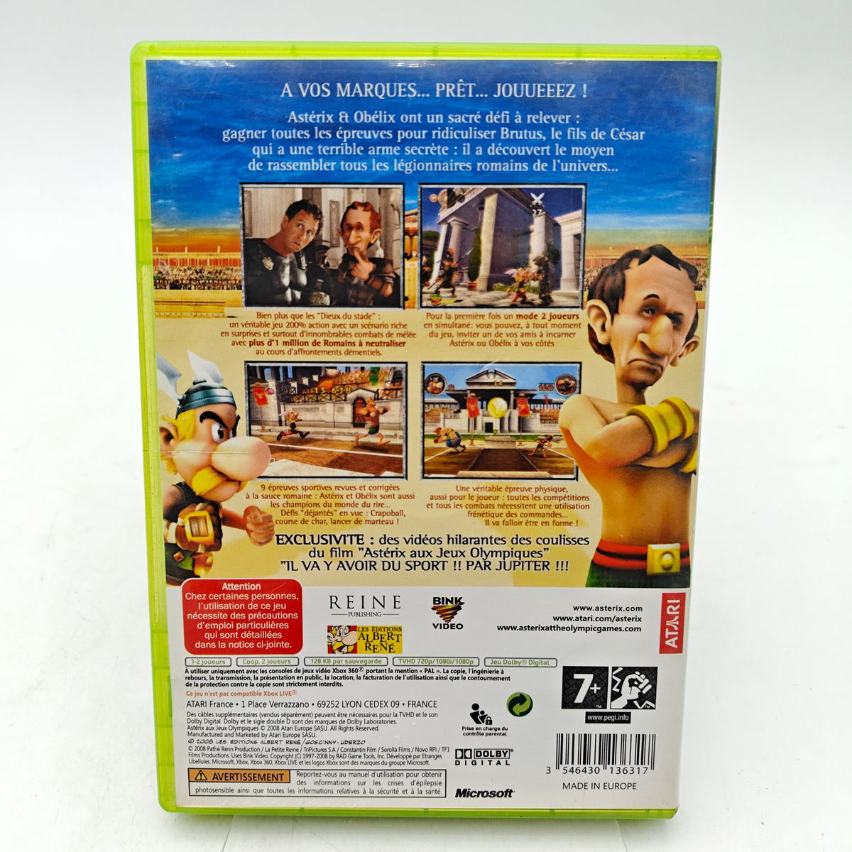 ASTÉRIX AUX JEUX OLYMPIQUES - XBOX 360