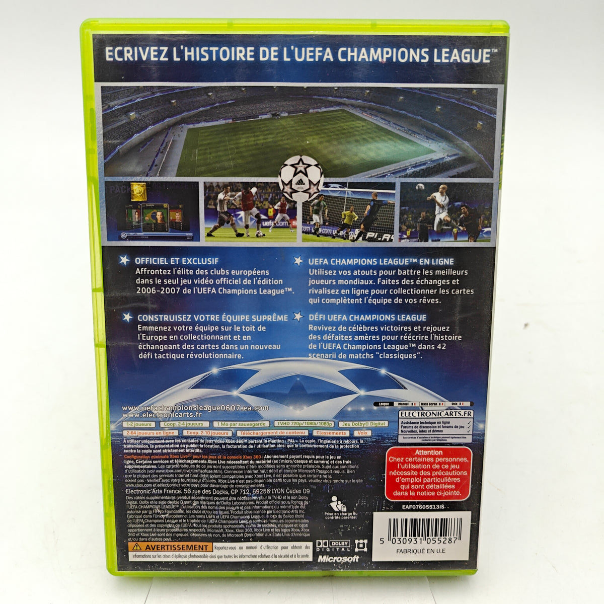 UEFA CHAMPIONS LEAGUE 2006-2007 - XBOX 360