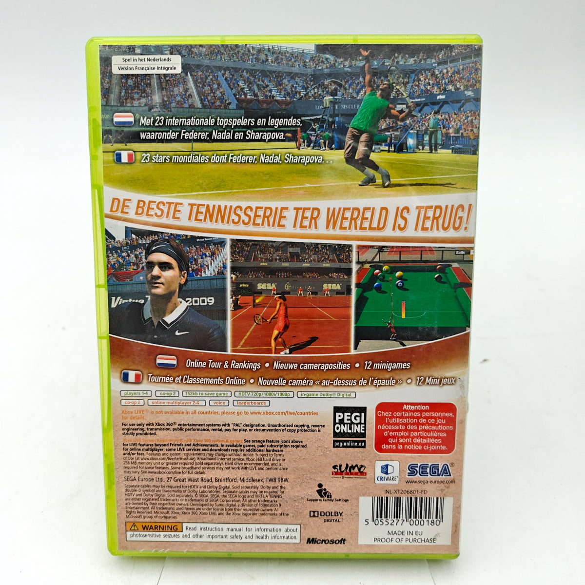 VIRTUA TENNIS 2009 - XBOX 360