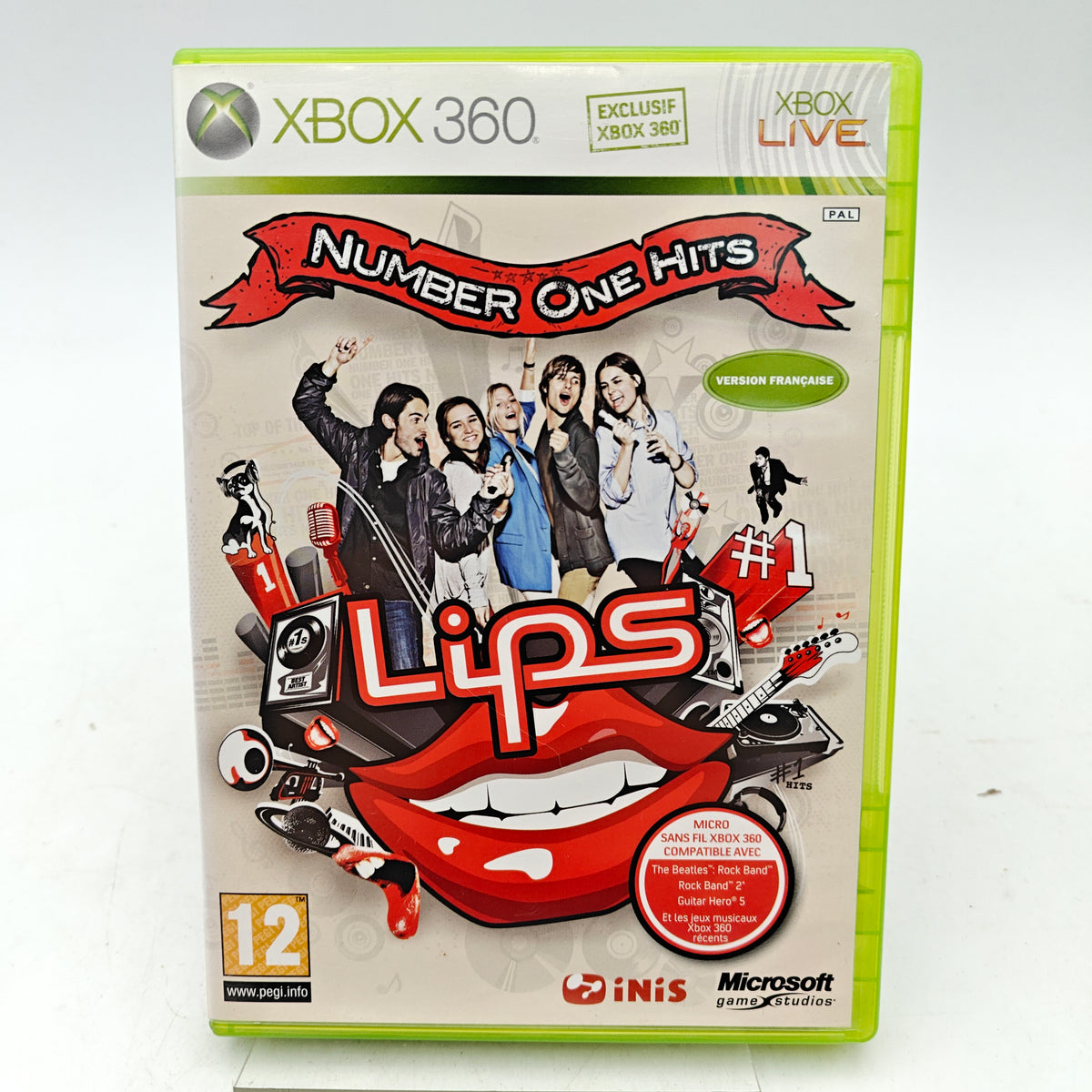 LIPS: NUMBER ONE HITS - XBOX 360