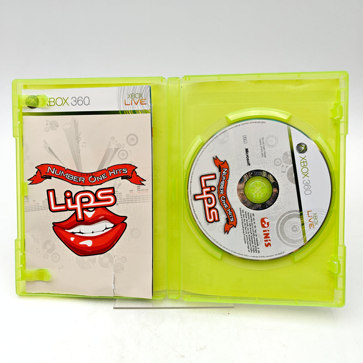 LIPS: NUMBER ONE HITS - XBOX 360