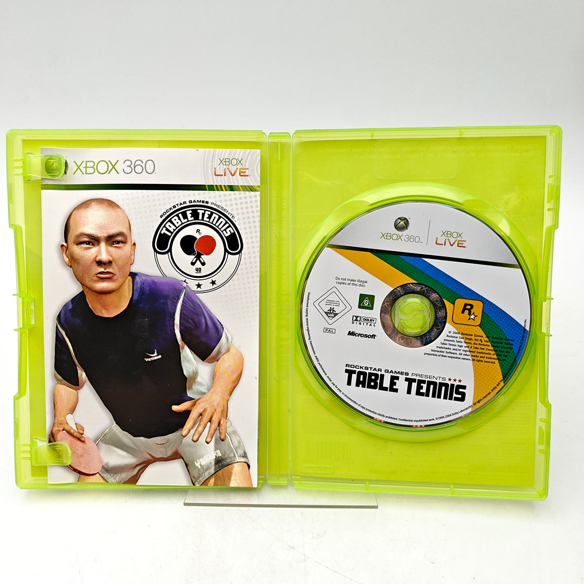 ROCKSTAR GAMES PRESENTS TABLE TENNIS - XBOX 360