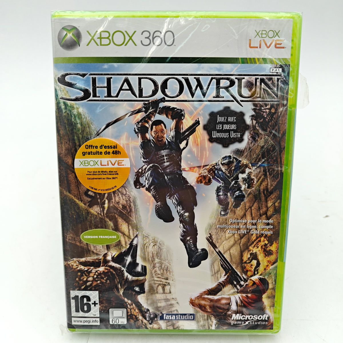 SHADOWRUN (NEUF) - XBOX 360