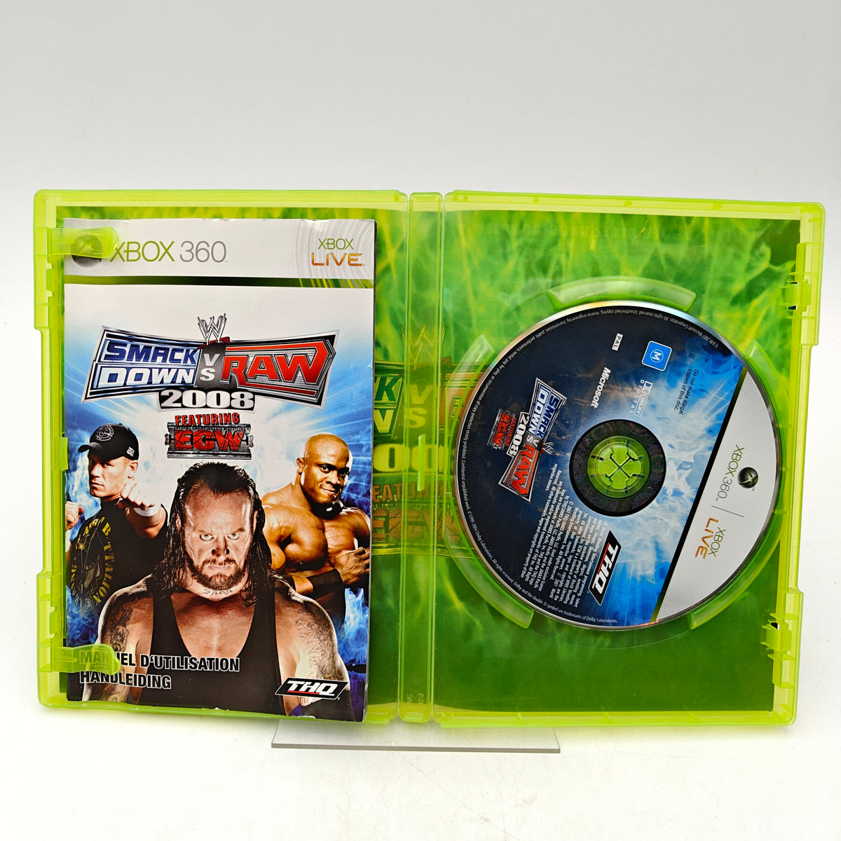 WWE SMACKDOWN VS. RAW 2008 - XBOX 360