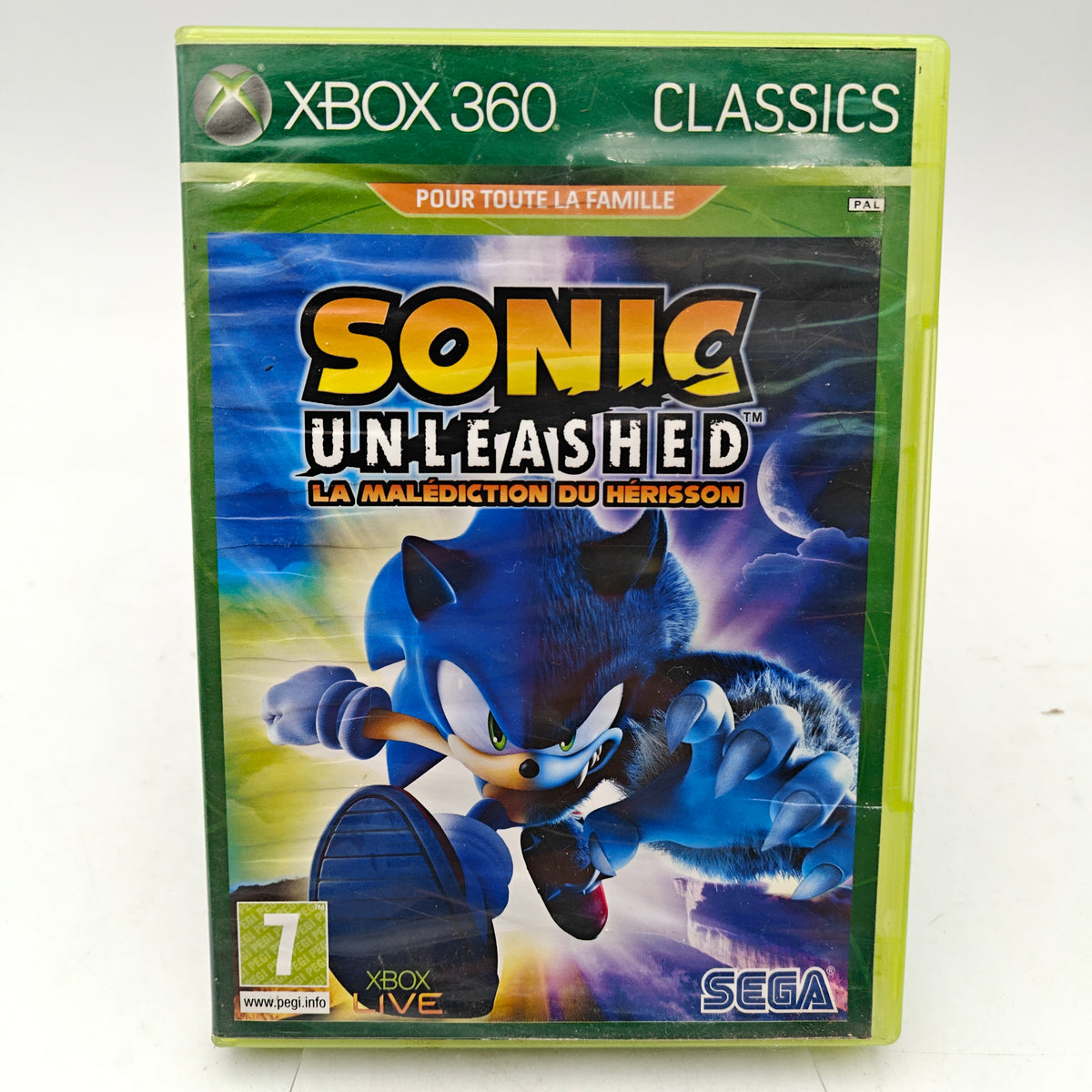 SONIC UNLEASHED - XBOX 360
