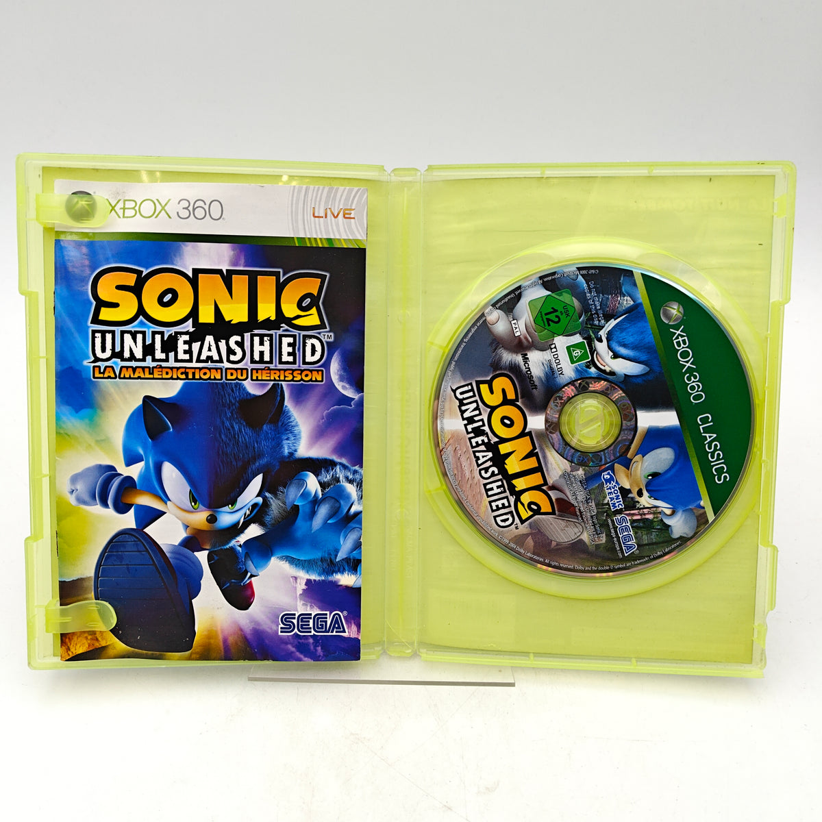 SONIC UNLEASHED - XBOX 360