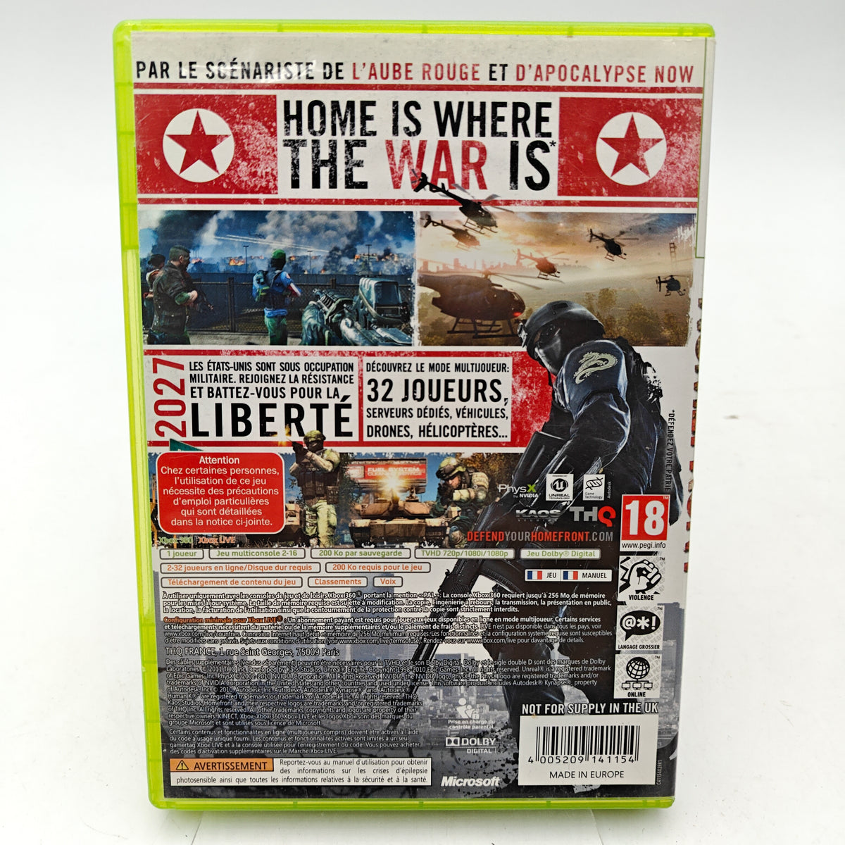 HOMEFRONT - XBOX 360