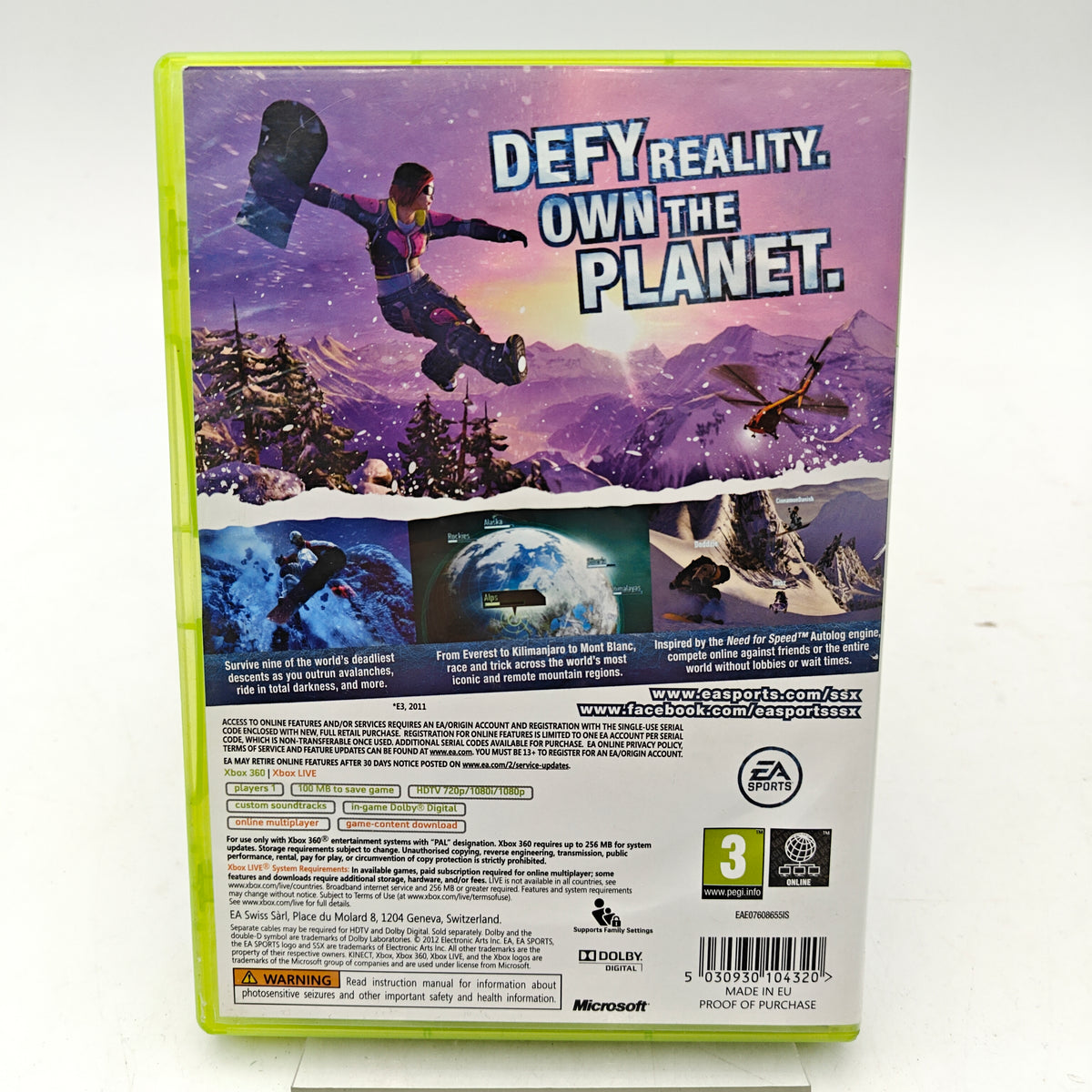 SSX - XBOX 360
