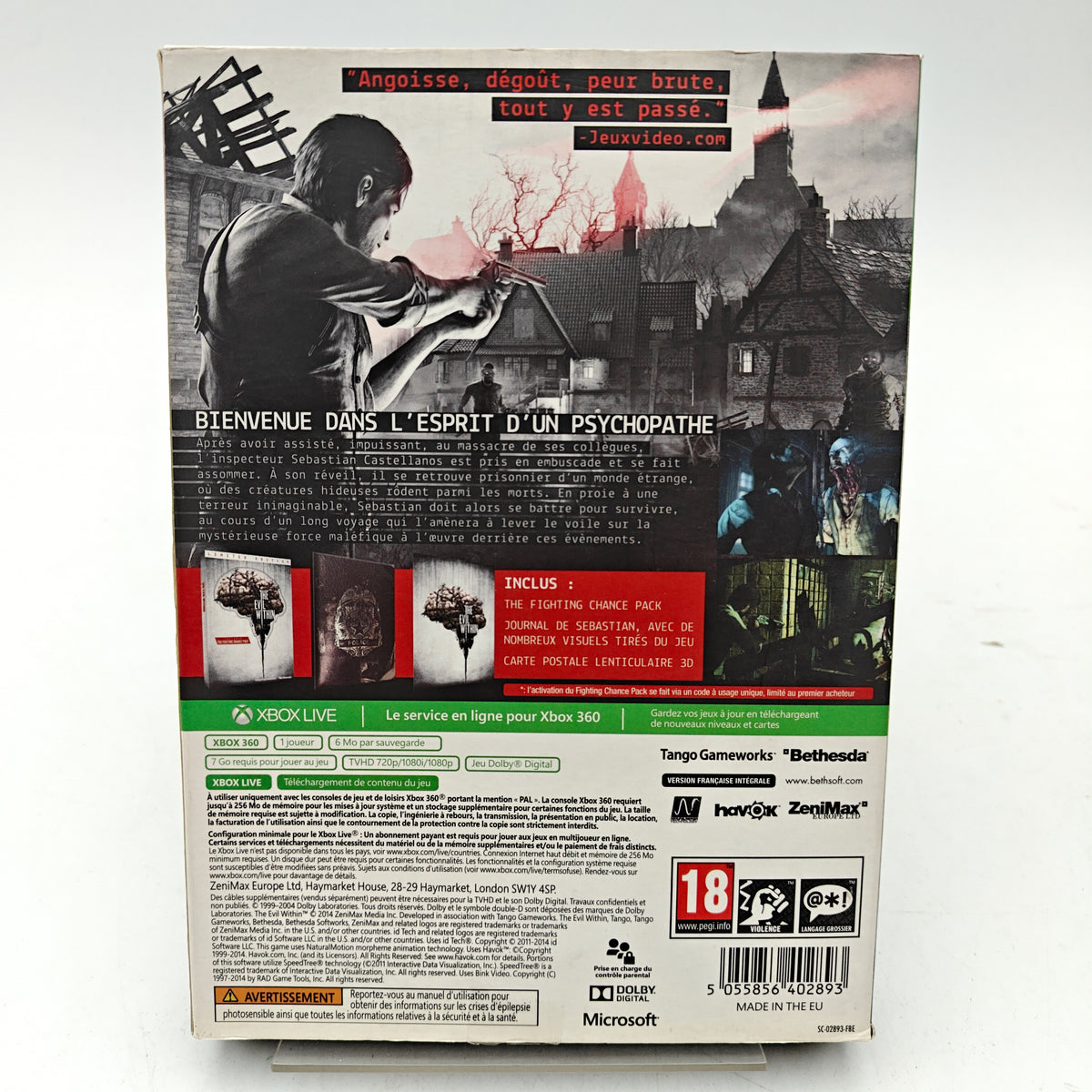 THE EVIL WITHIN – LIMITED EDITION - XBOX 360