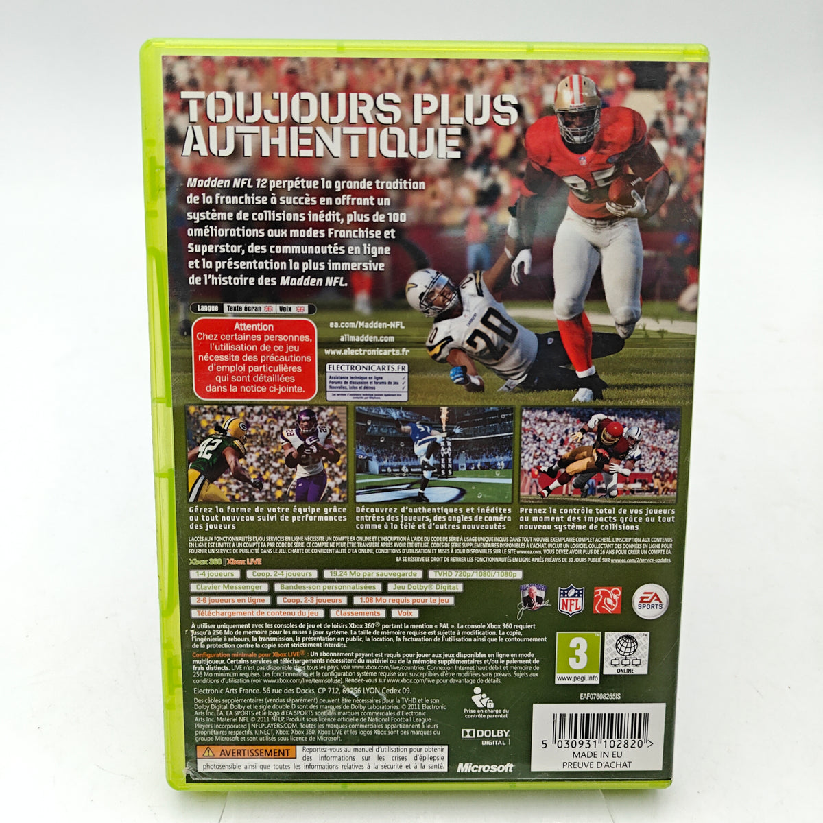 MADDEN NFL 12 - XBOX 360