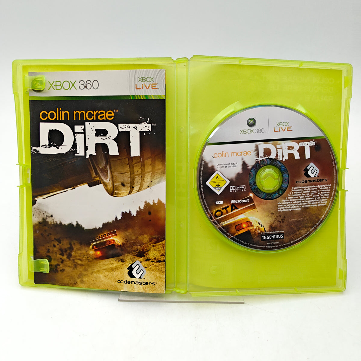 COLIN MCRAE: DIRT - XBOX 360