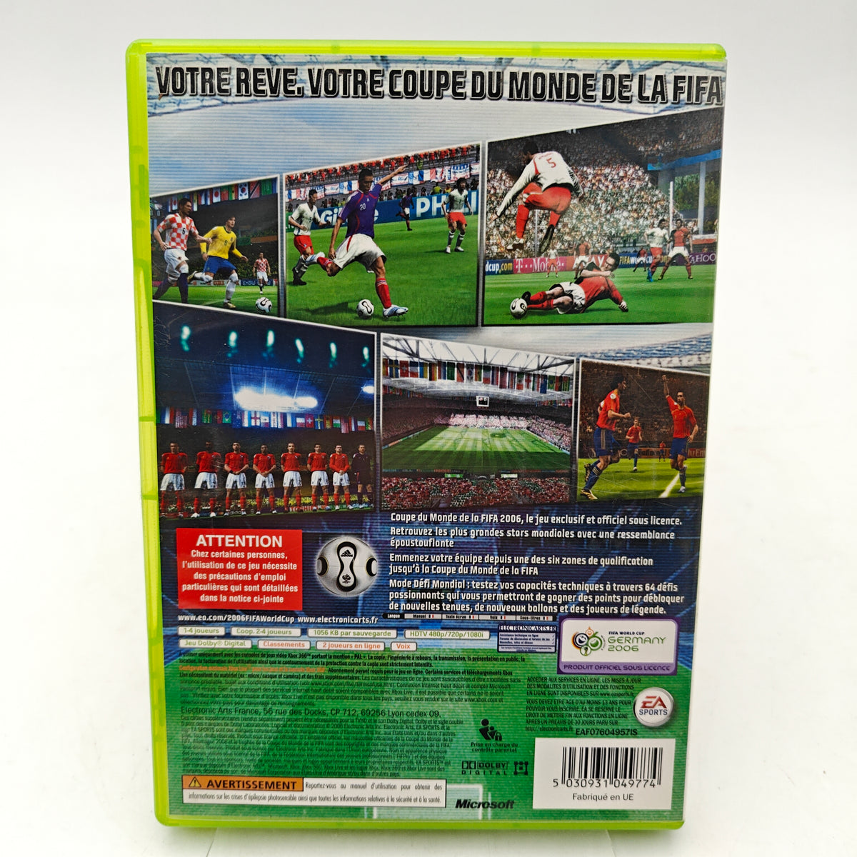 COUPE DU MONDE DE LA FIFA 2006 - XBOX 360