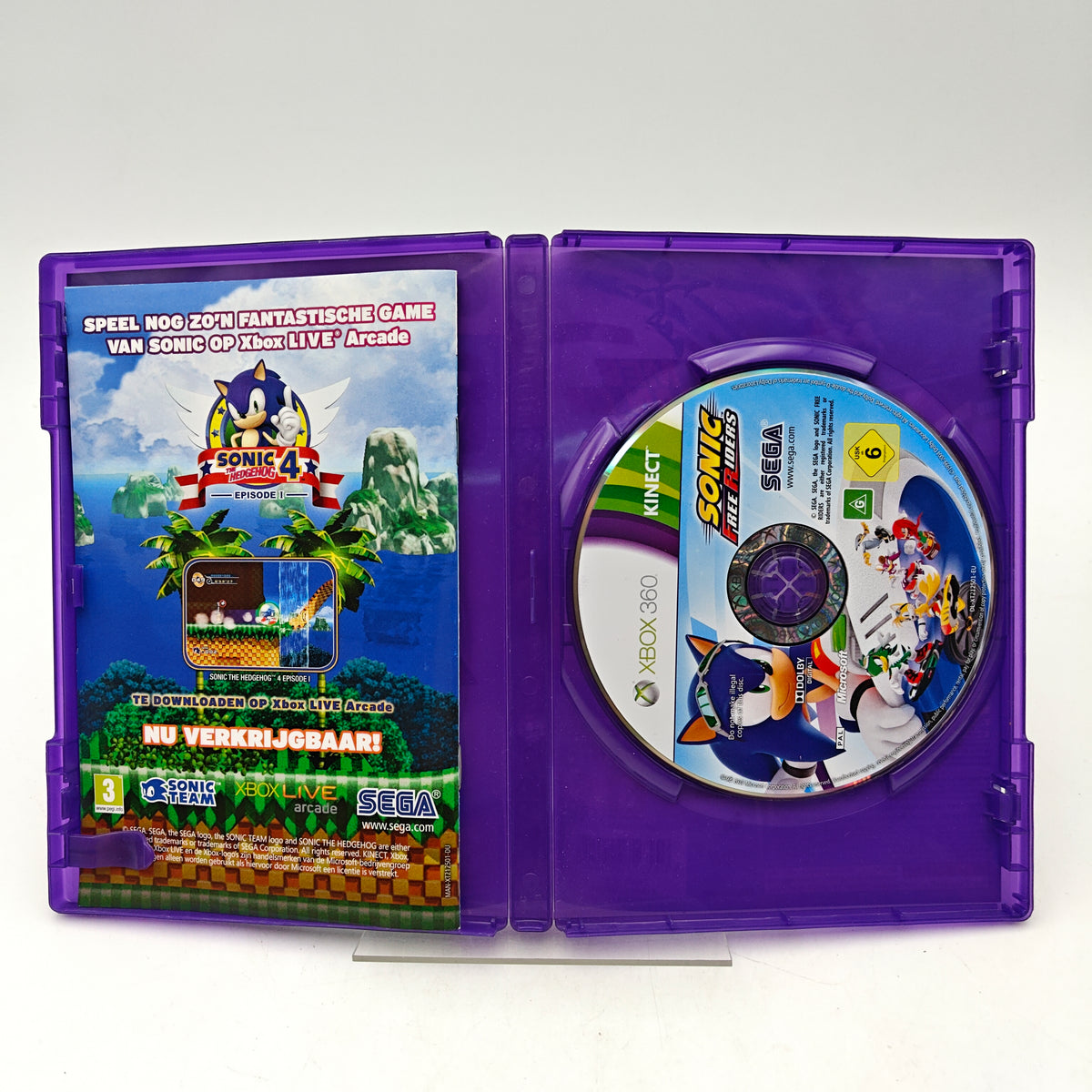 SONIC FREE RIDERS - XBOX 360