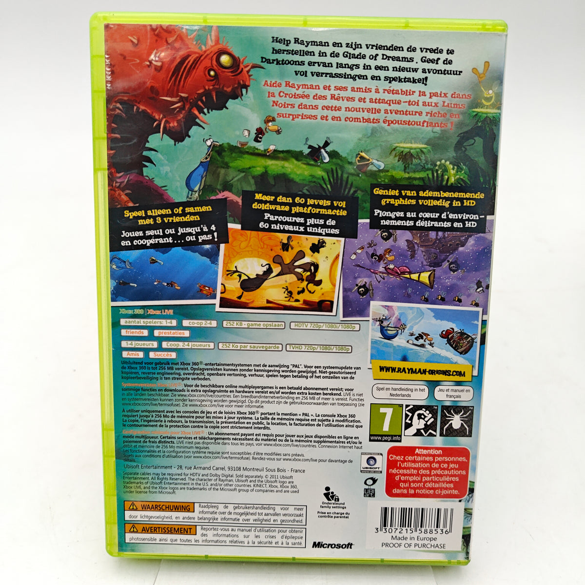 RAYMAN ORIGINS - XBOX 360