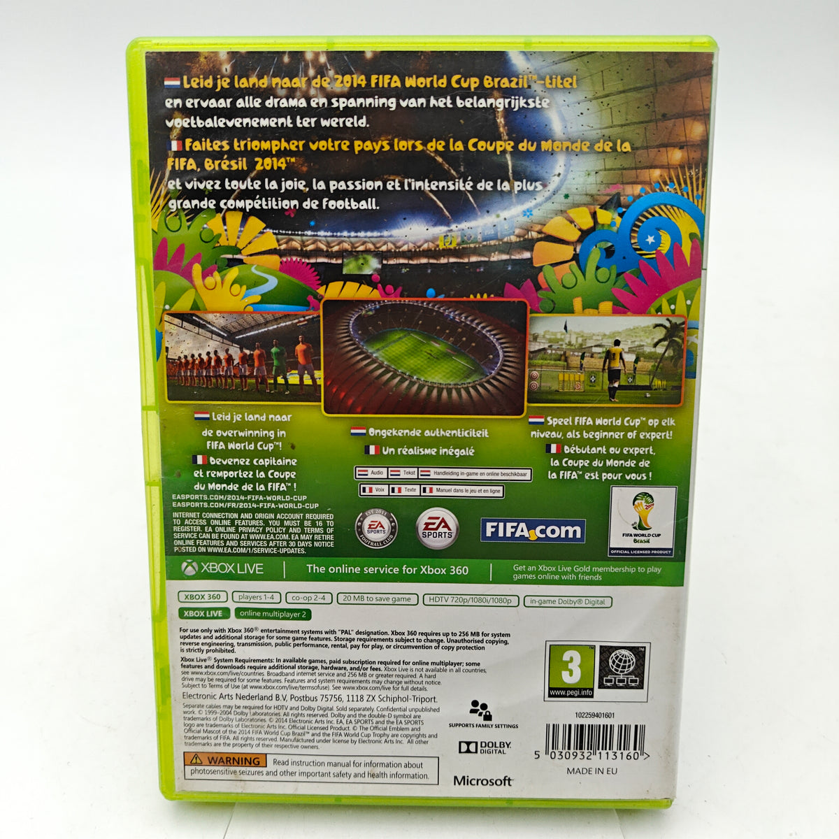 2014 FIFA WORLD CUP BRAZIL - XBOX 360