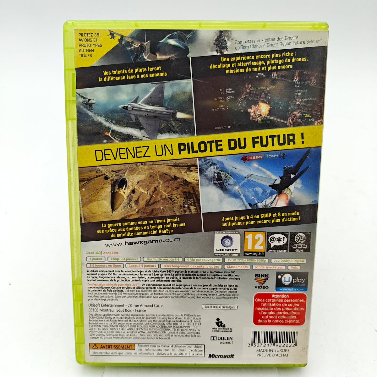 TOM CLANCY'S H.A.W.X. 2 - XBOX 360