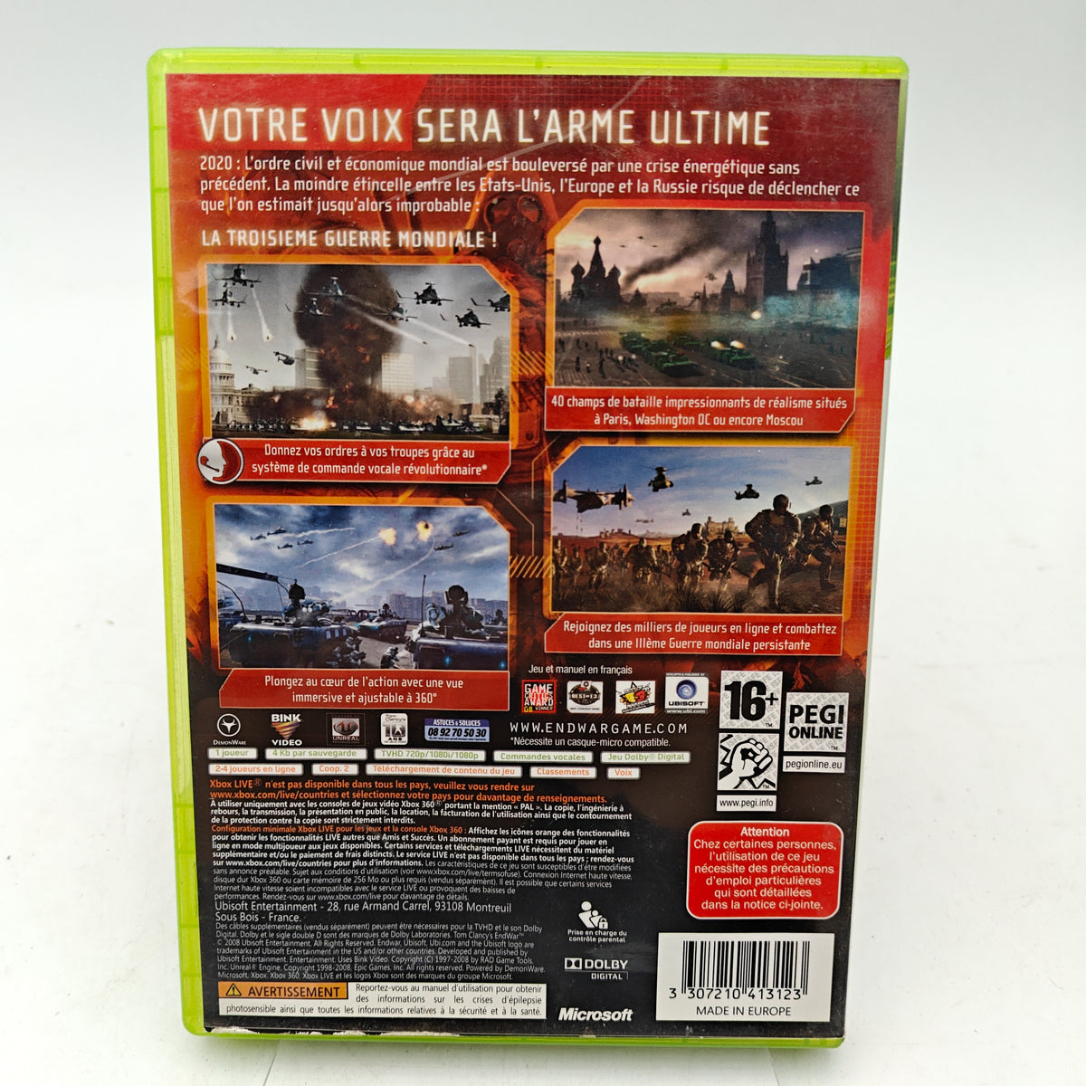 TOM CLANCY'S ENDWAR - XBOX 360