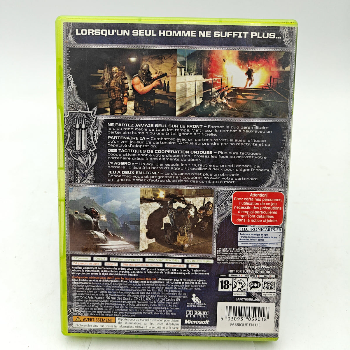 ARMY OF TWO - XBOX 360