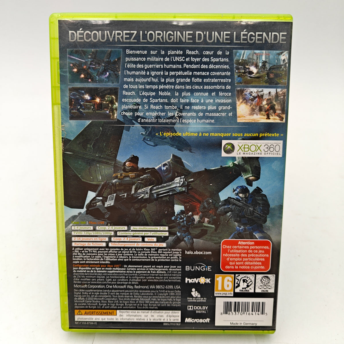 HALO: REACH - XBOX 360