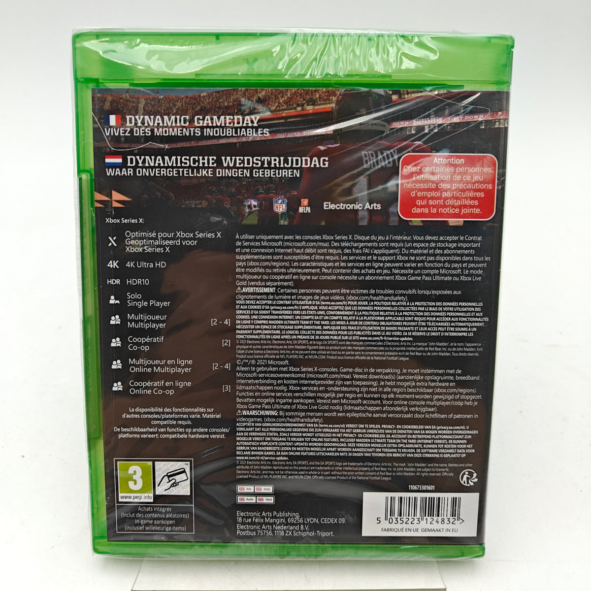 MADDEN NFL 22 (NEUF) - XBOX ONE