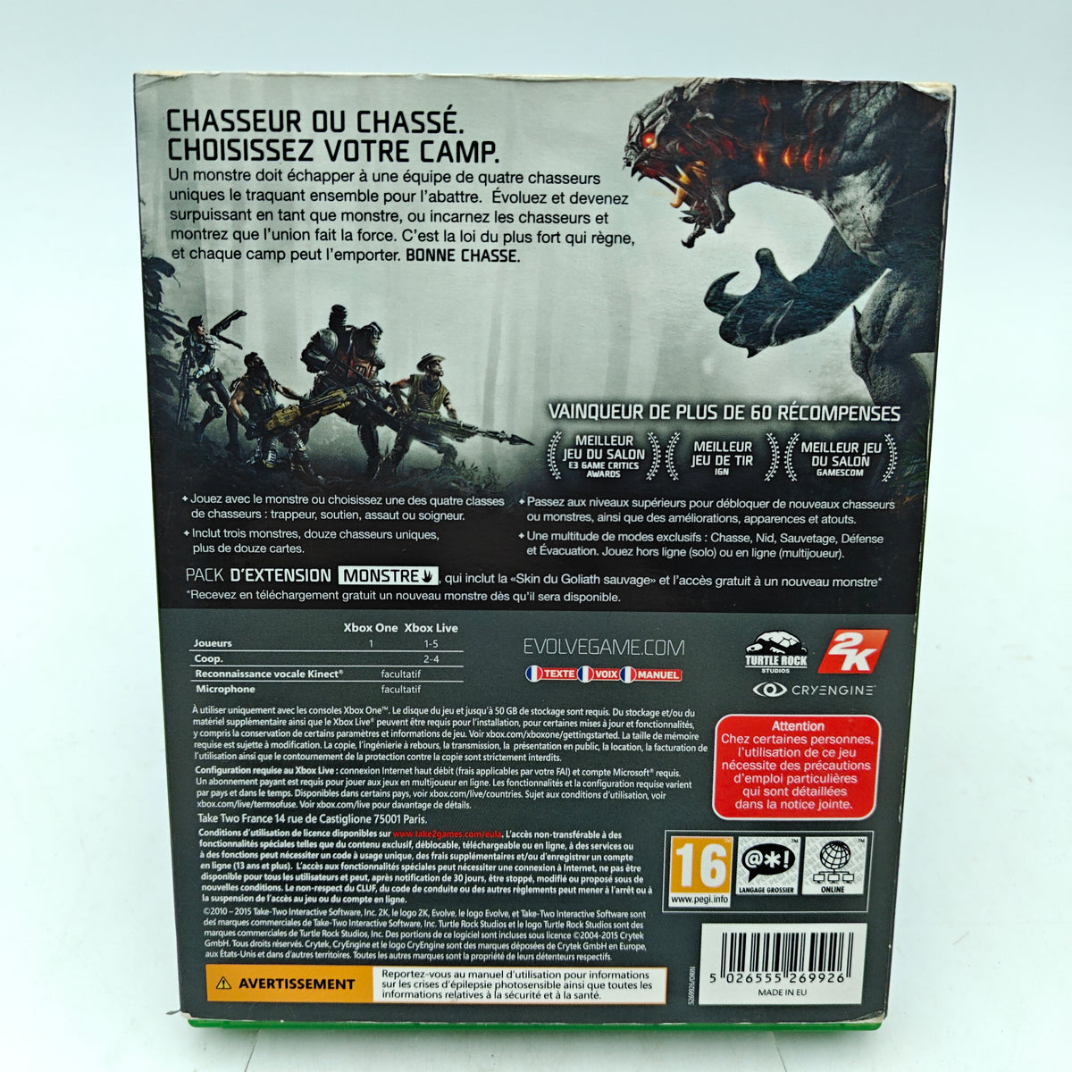 EVOLVE - XBOX ONE