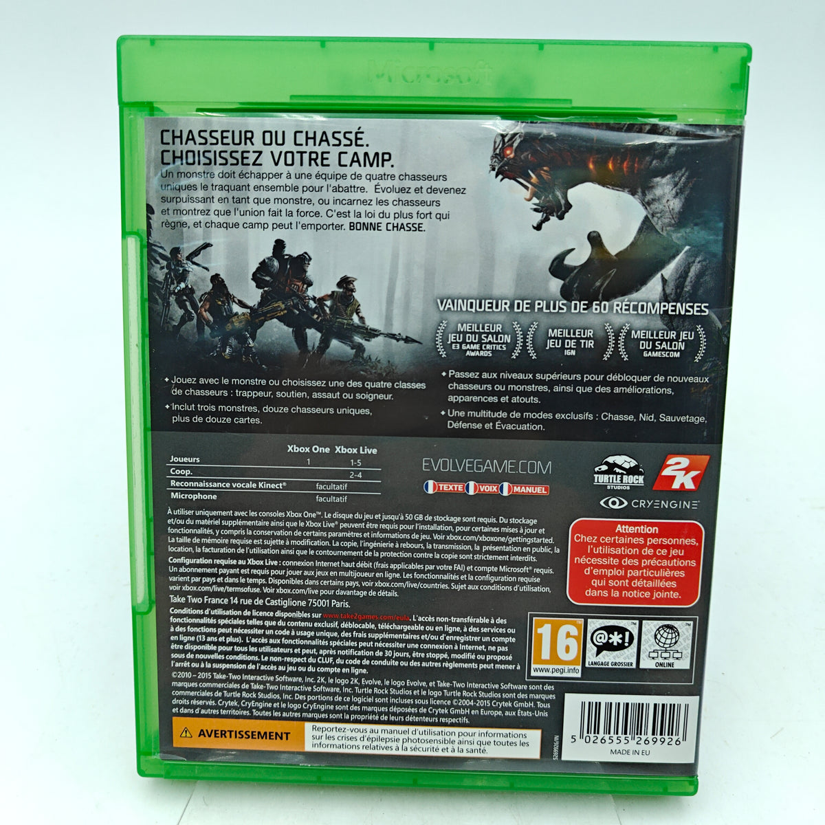 EVOLVE - XBOX ONE