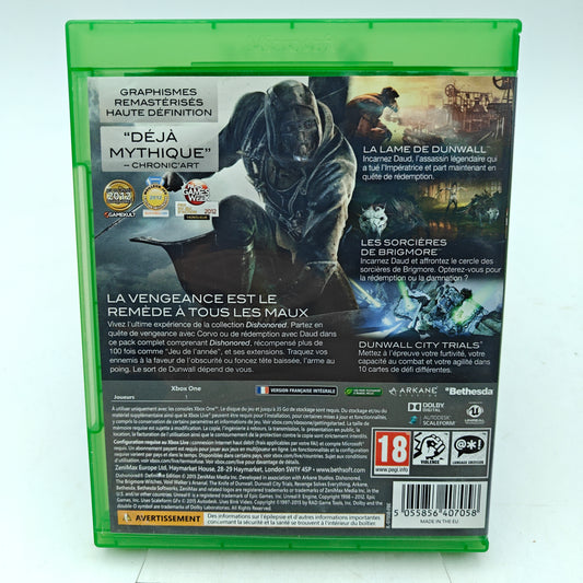 DISHONORED: DEFINITIVE EDITION - XBOX ONE