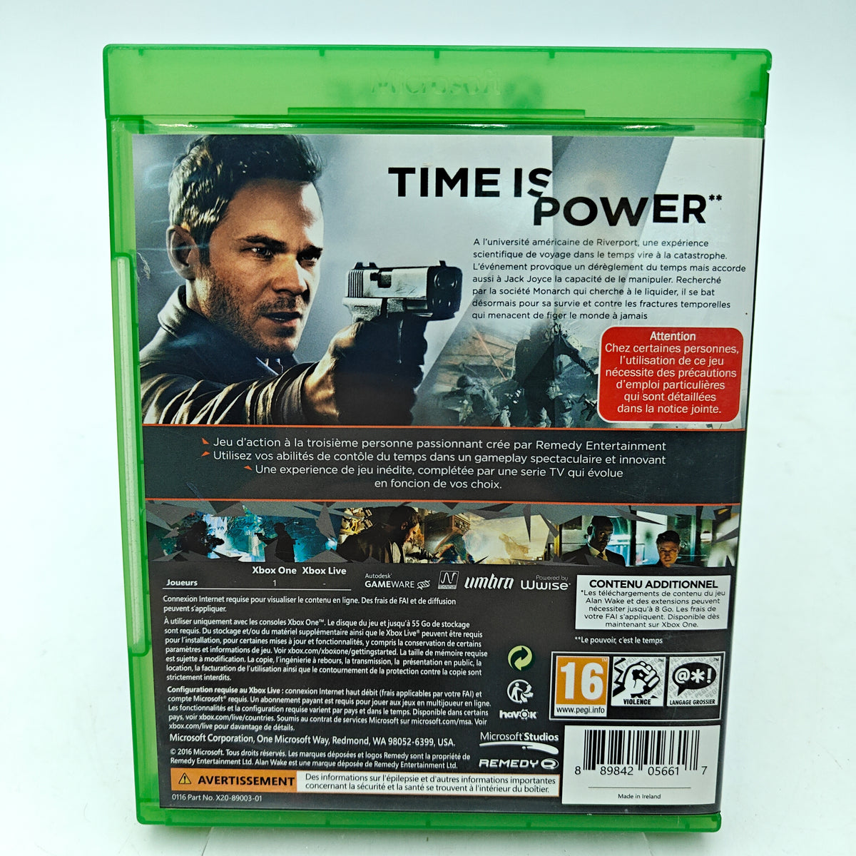 QUANTUM BREAK - XBOX ONE